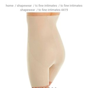 TC nude high waist shaper size large